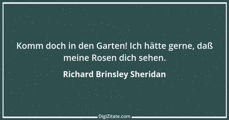 Zitat von Richard Brinsley Sheridan 2