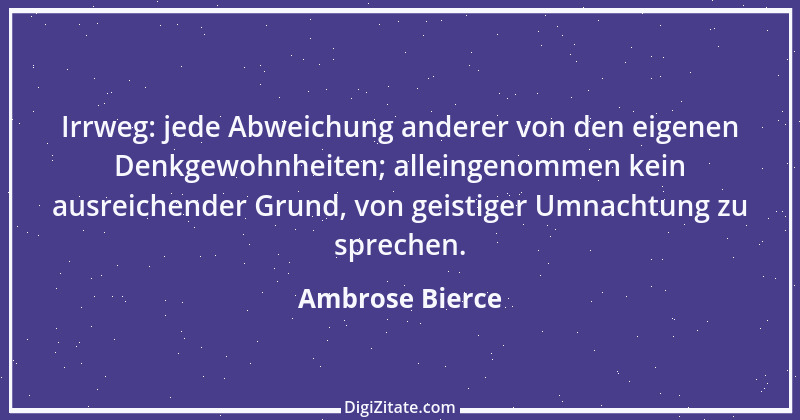 Zitat von Ambrose Bierce 154