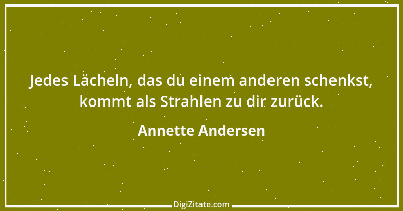 Zitat von Annette Andersen 25