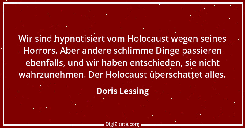 Zitat von Doris Lessing 6