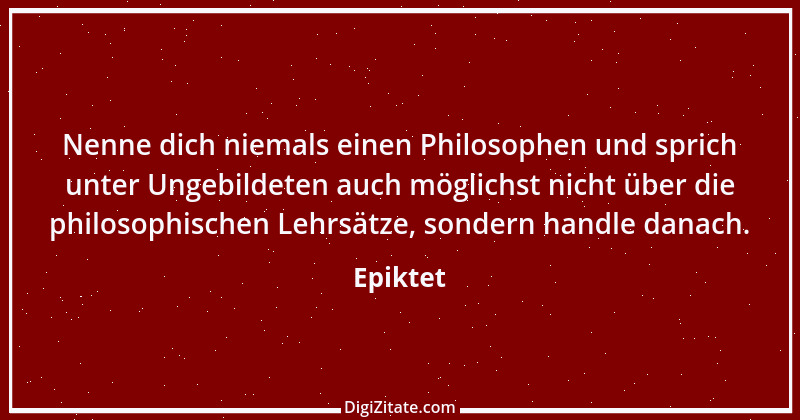 Zitat von Epiktet 31