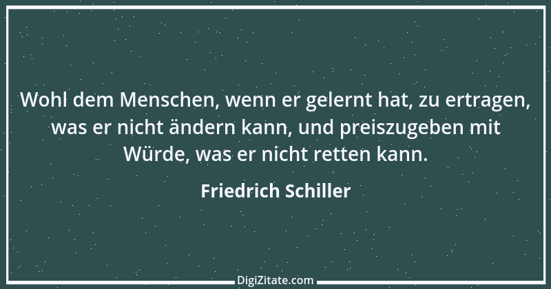 Zitat von Friedrich Schiller 441