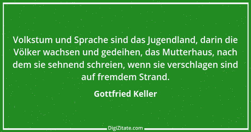 Zitat von Gottfried Keller 171