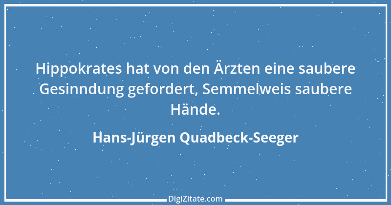 Zitat von Hans-Jürgen Quadbeck-Seeger 552