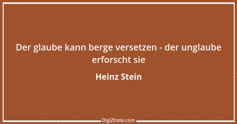 Zitat von Heinz Stein 3