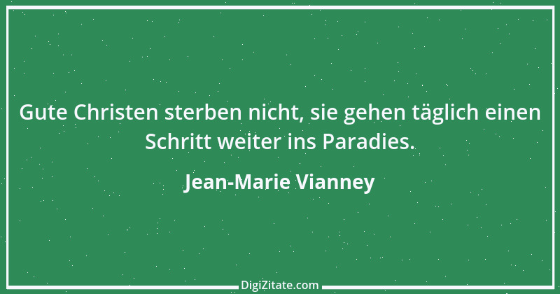 Zitat von Jean-Marie Vianney 2