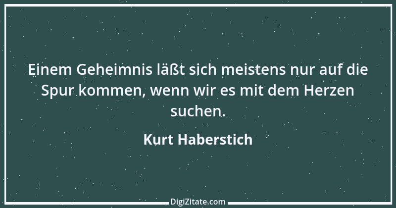 Zitat von Kurt Haberstich 127