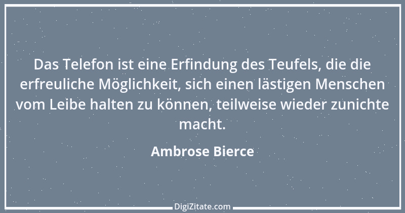 Zitat von Ambrose Bierce 155