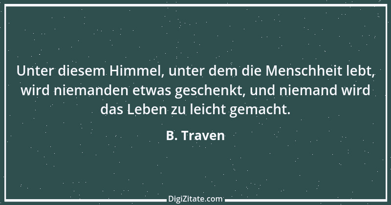 Zitat von B. Traven 22