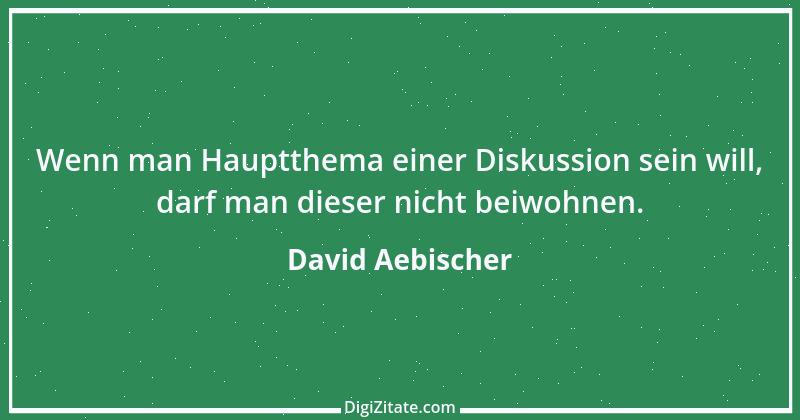 Zitat von David Aebischer 1