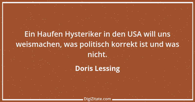 Zitat von Doris Lessing 7