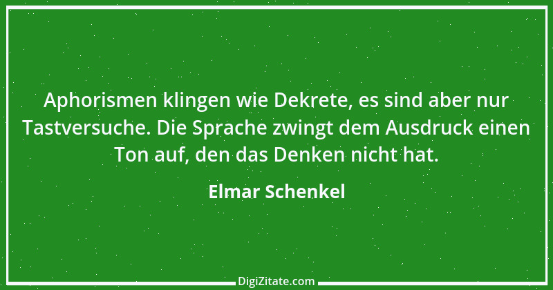 Zitat von Elmar Schenkel 138