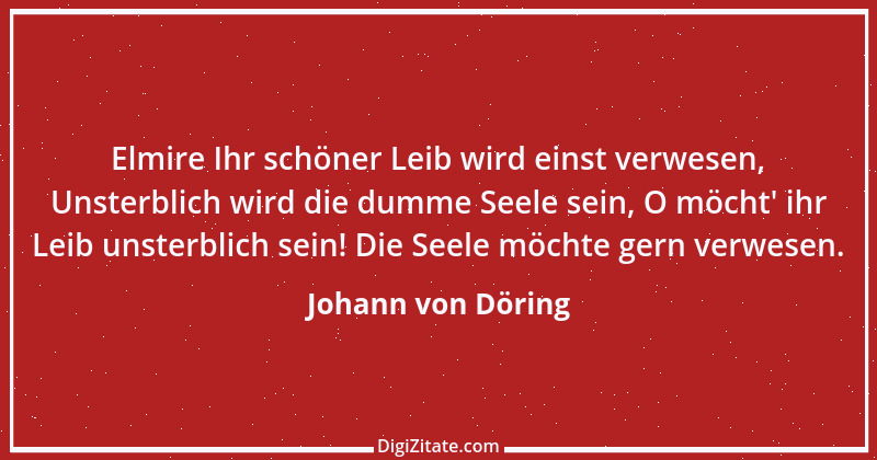 Zitat von Johann von Döring 2