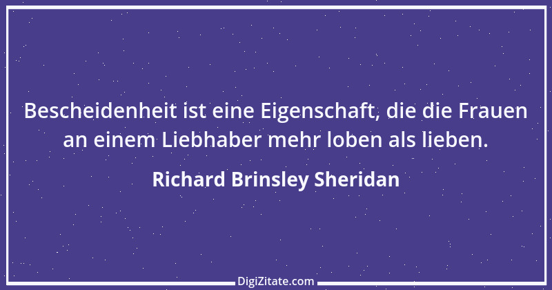 Zitat von Richard Brinsley Sheridan 4