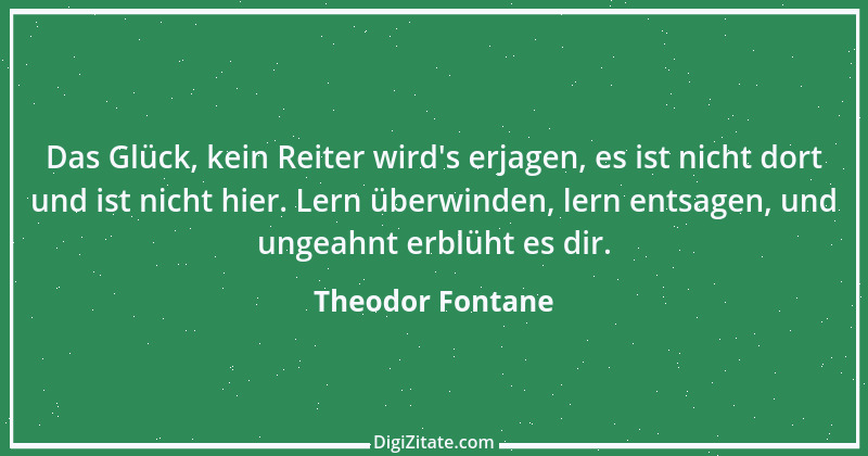 Zitat von Theodor Fontane 187