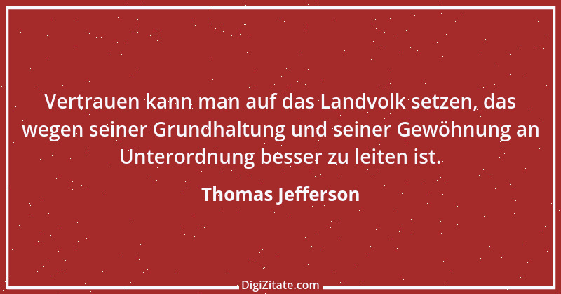 Zitat von Thomas Jefferson 14