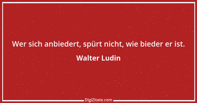 Zitat von Walter Ludin 427