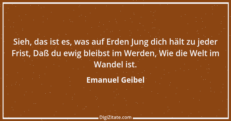 Zitat von Emanuel Geibel 85