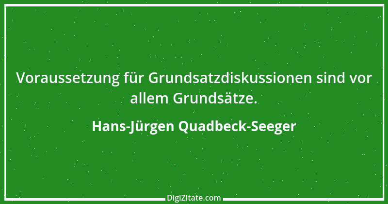 Zitat von Hans-Jürgen Quadbeck-Seeger 356