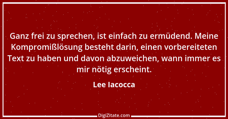 Zitat von Lee Iacocca 23