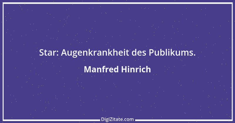 Zitat von Manfred Hinrich 1902