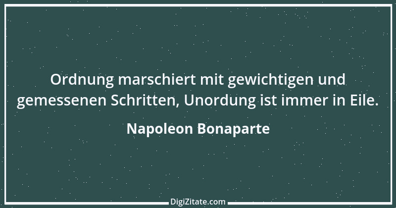 Zitat von Napoleon Bonaparte 78