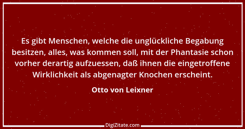 Zitat von Otto von Leixner 27