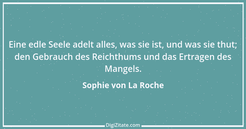 Zitat von Sophie von La Roche 4