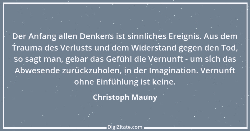 Zitat von Christoph Mauny 16