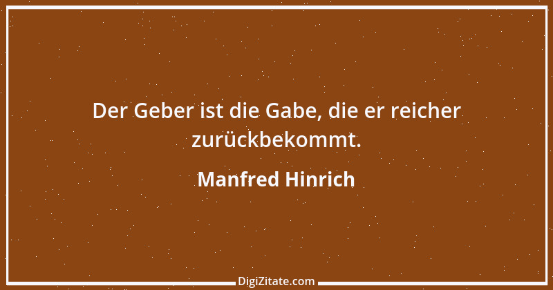 Zitat von Manfred Hinrich 920