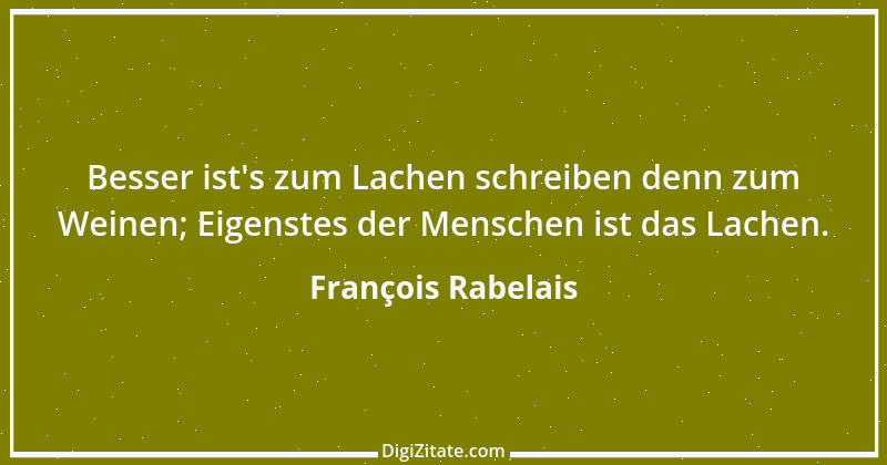 Zitat von François Rabelais 3