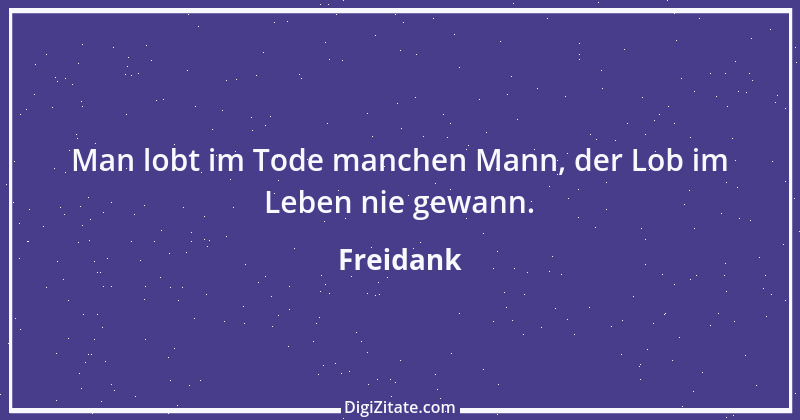 Zitat von Freidank 14