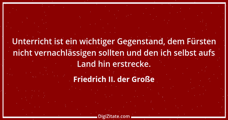 Zitat von Friedrich II. der Große 78