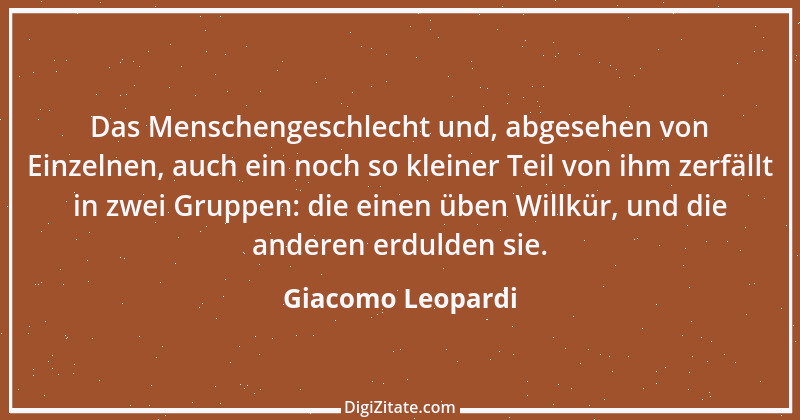 Zitat von Giacomo Leopardi 87