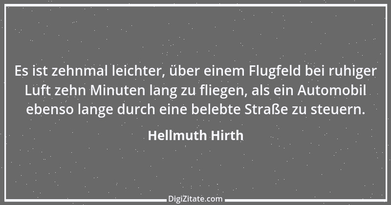 Zitat von Hellmuth Hirth 1