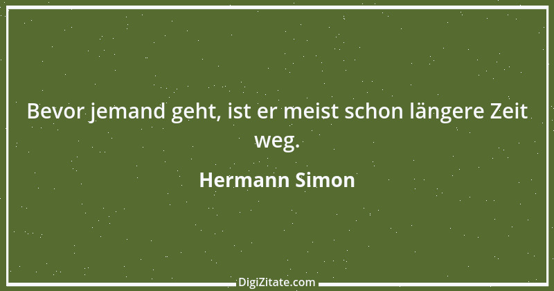 Zitat von Hermann Simon 2