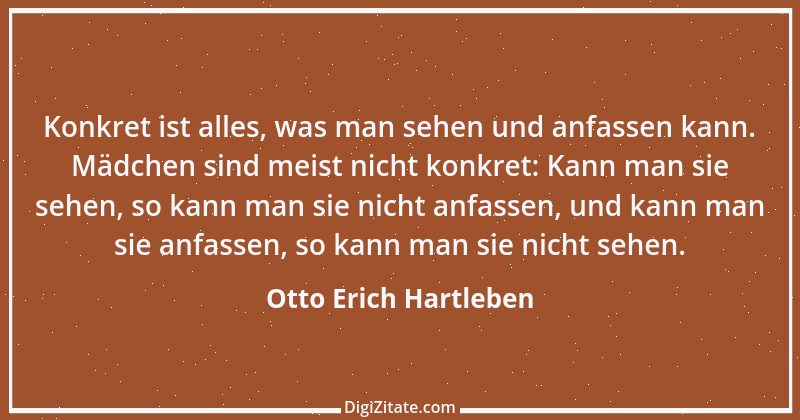 Zitat von Otto Erich Hartleben 9