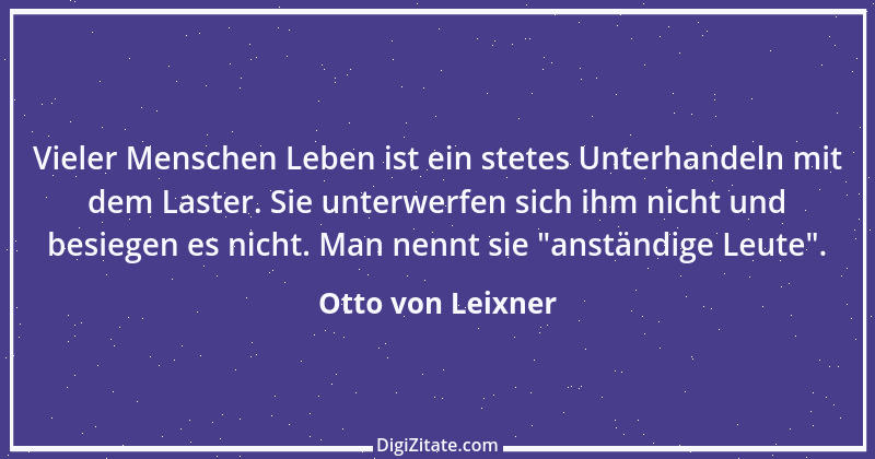 Zitat von Otto von Leixner 225