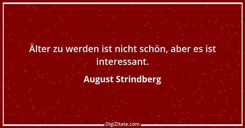 Zitat von August Strindberg 111