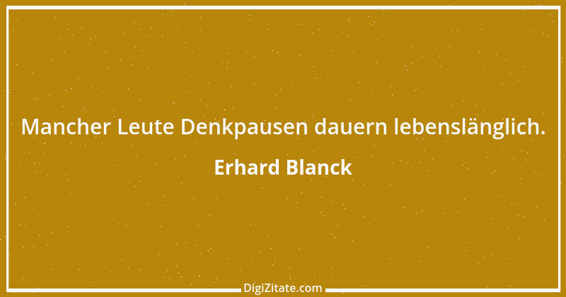 Zitat von Erhard Blanck 1482