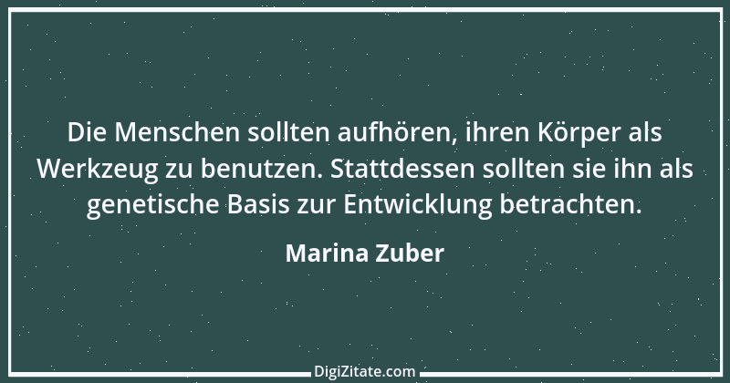 Zitat von Marina Zuber 25