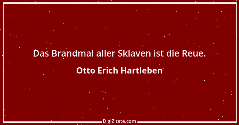 Zitat von Otto Erich Hartleben 10