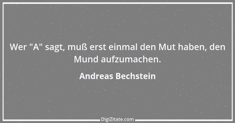 Zitat von Andreas Bechstein 38