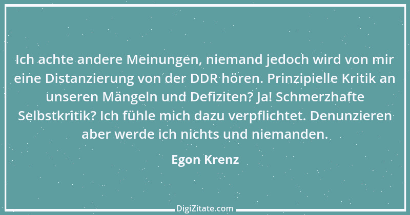 Zitat von Egon Krenz 9