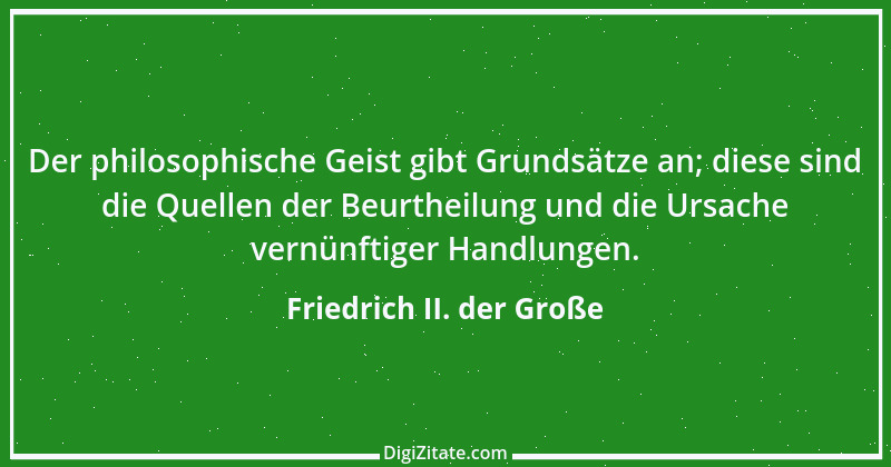 Zitat von Friedrich II. der Große 80