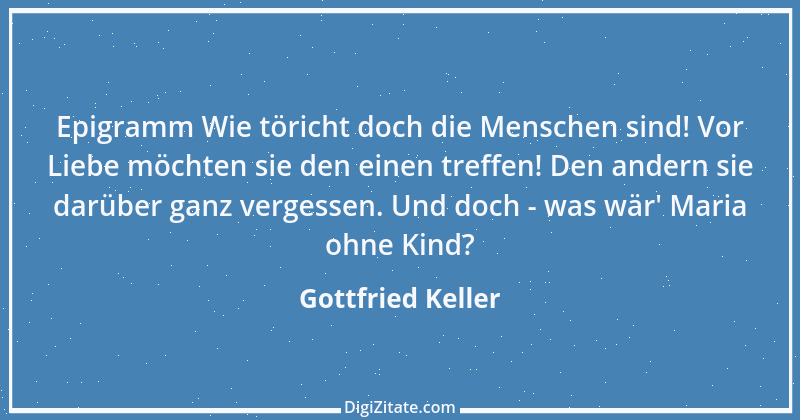 Zitat von Gottfried Keller 175