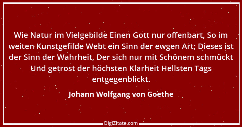 Zitat von Johann Wolfgang von Goethe 2928