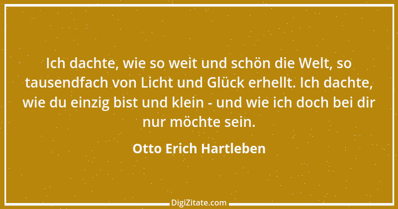 Zitat von Otto Erich Hartleben 11