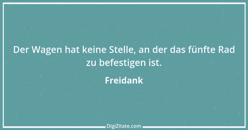 Zitat von Freidank 17