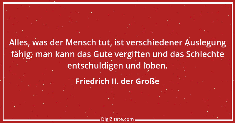 Zitat von Friedrich II. der Große 81